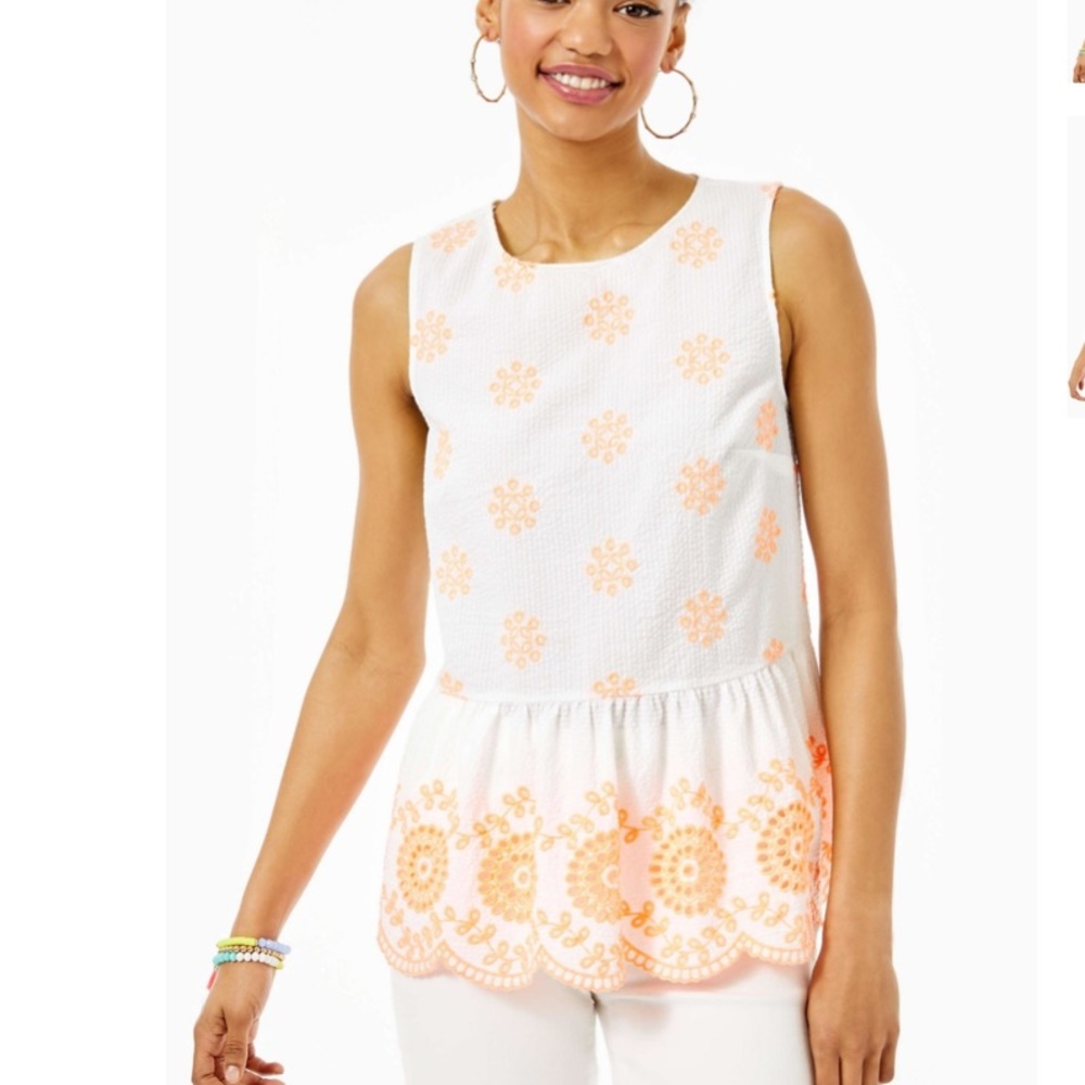 Lilly Pulitzer Lilliana Top NWT Size XXS